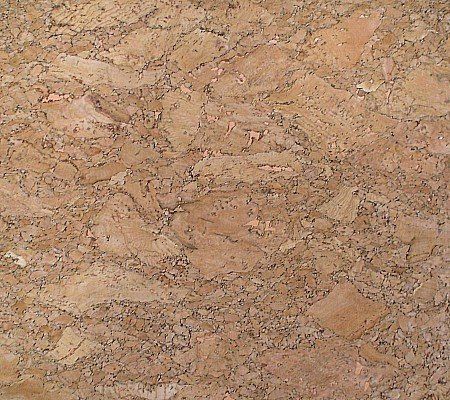 A close up of a piece of cork that looks like marble