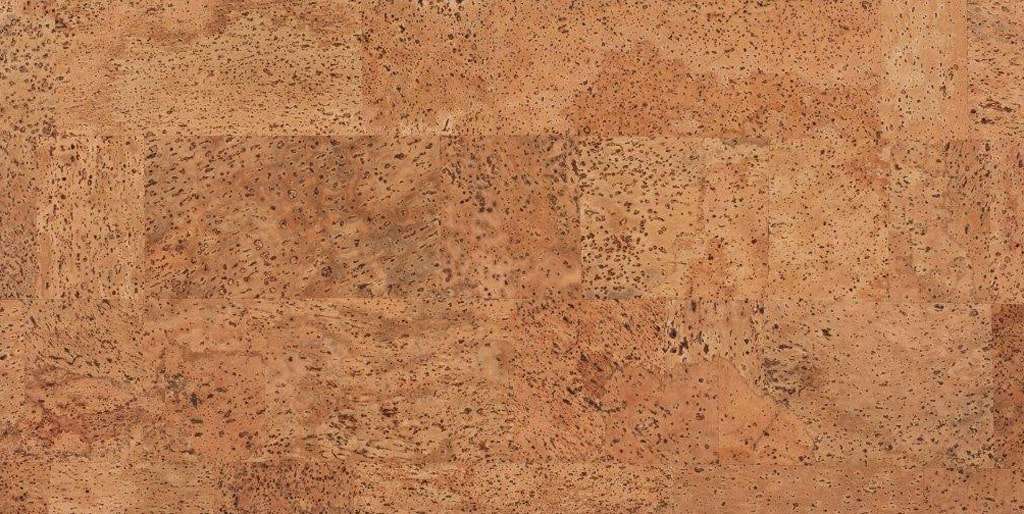 A close up of a piece of cork flooring.