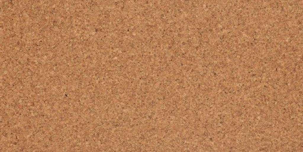 Un gros plan d'une texture de panneau de liège.