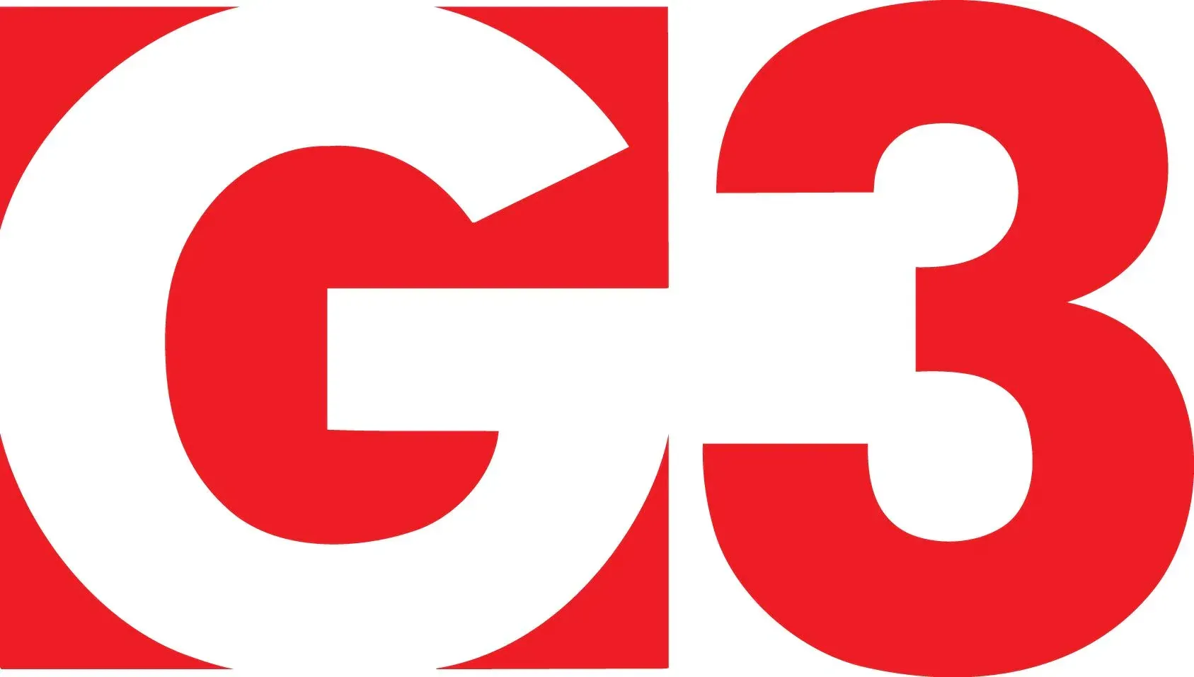 G3 Brand Logo in red
