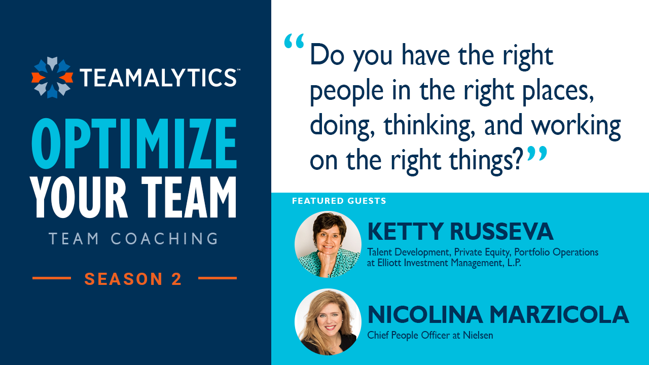 Optimize Your Team: Ketty Russeva & Nicolina Marzicola