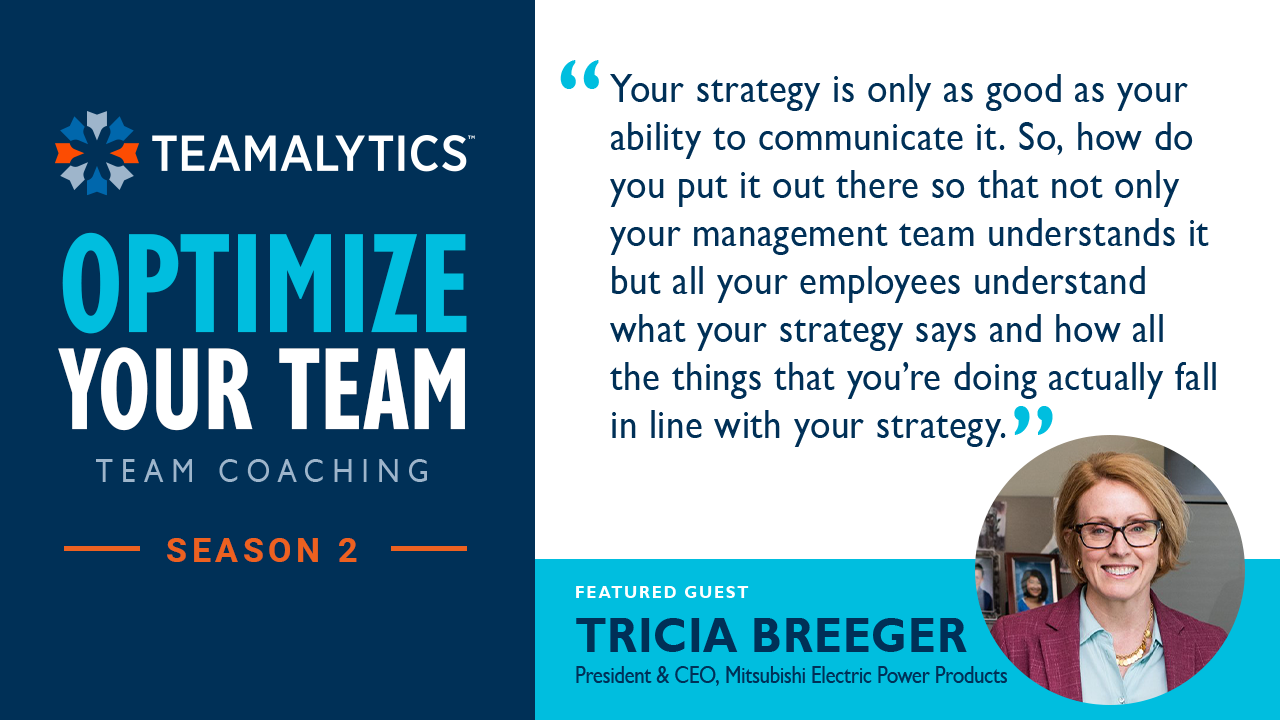 Optimize Your Team: Tricia Breeger