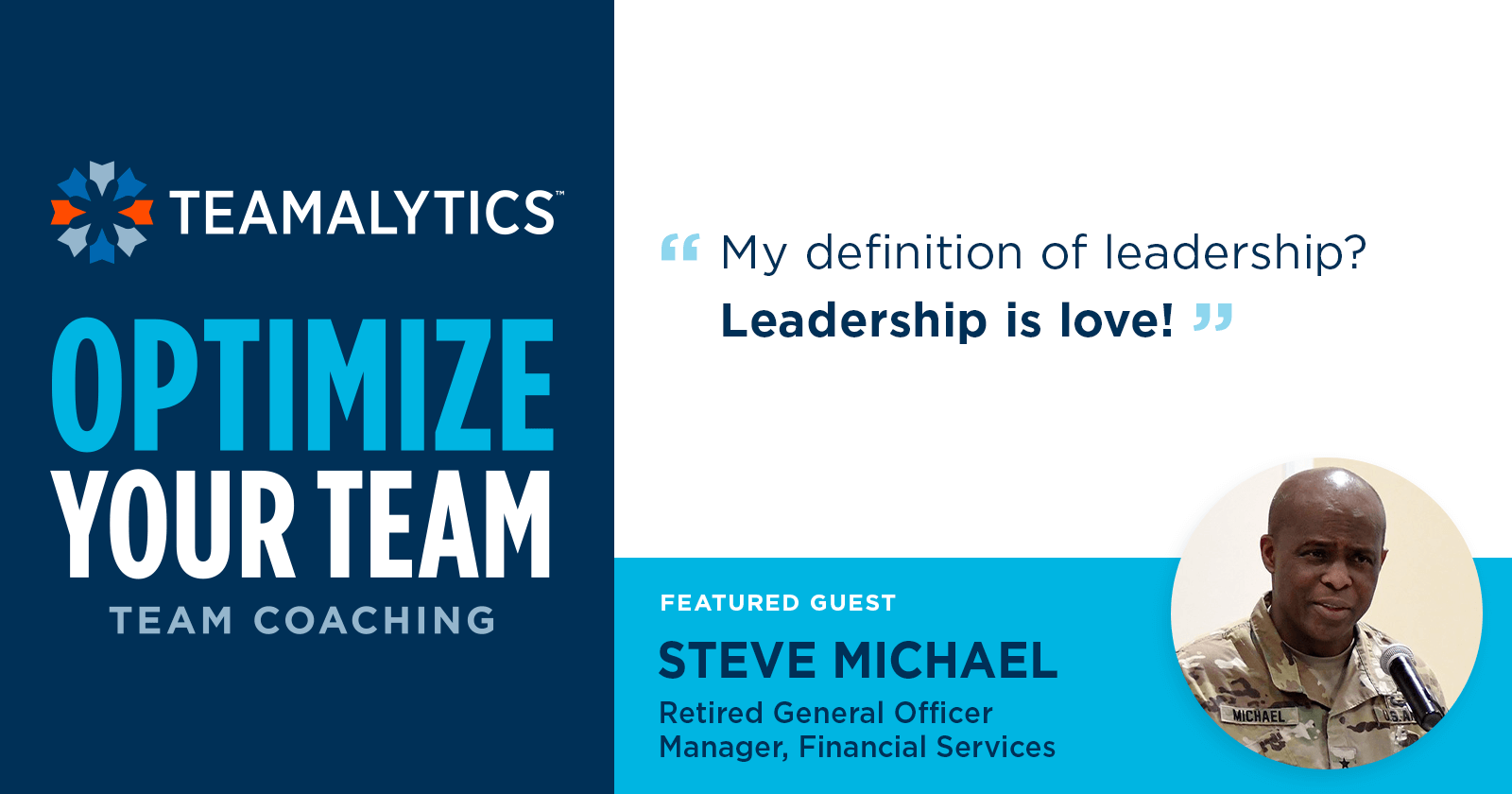 Optimize Your Team: Steve Michael