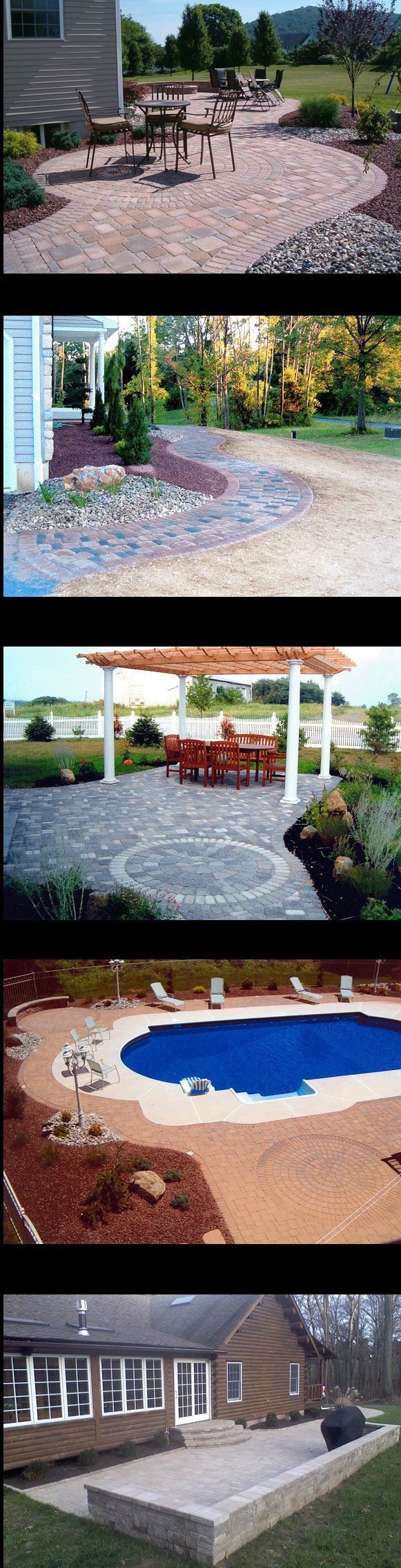 Scenic Walkways — Set 2 of Before and After of Landscape Design in Bethlehem, PA