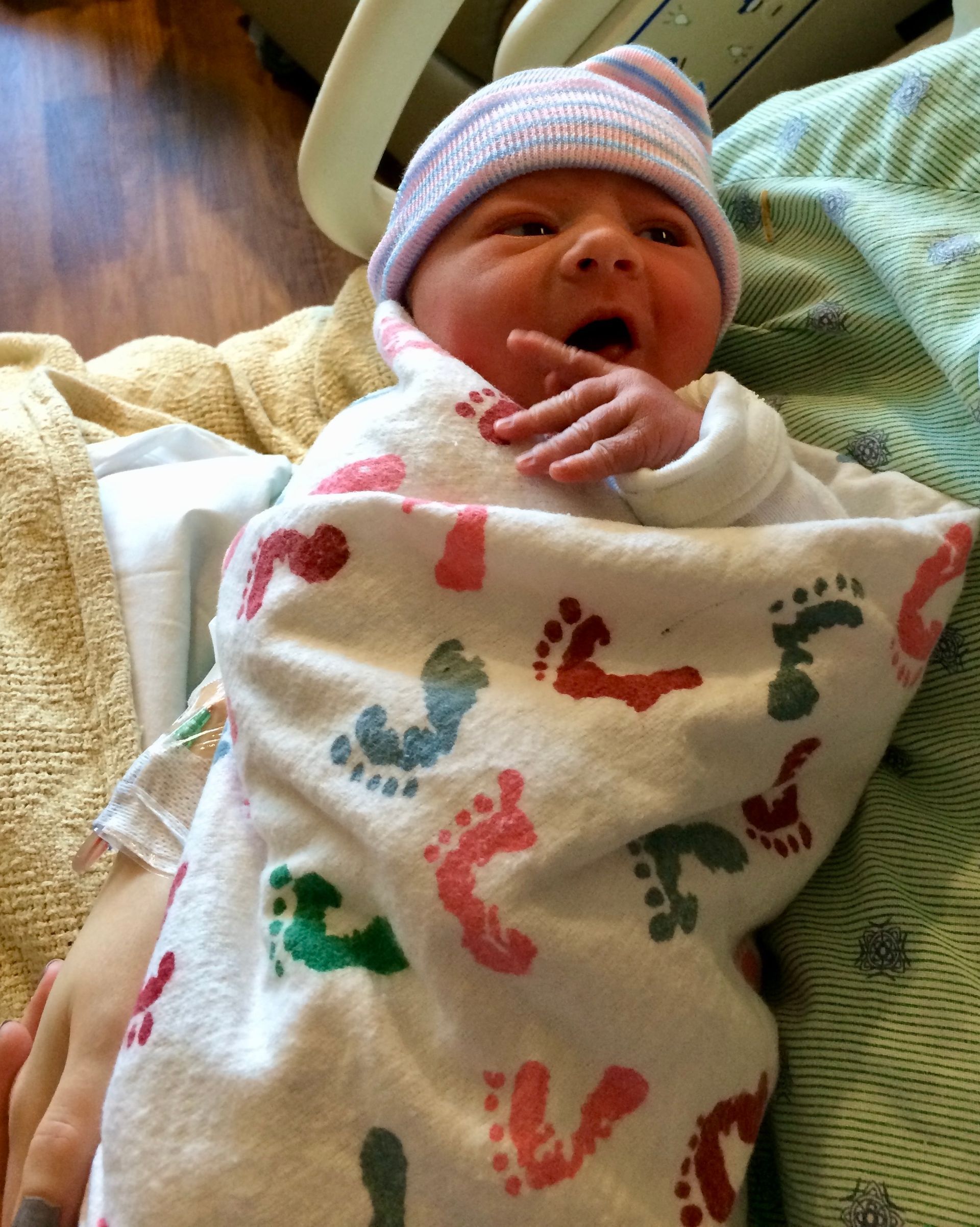 Happy birth doula client in Abu Dhabi