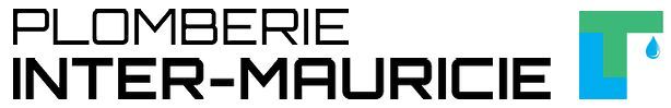 Un logo pour plomberie inter-mauricie avec une goutte d'eau