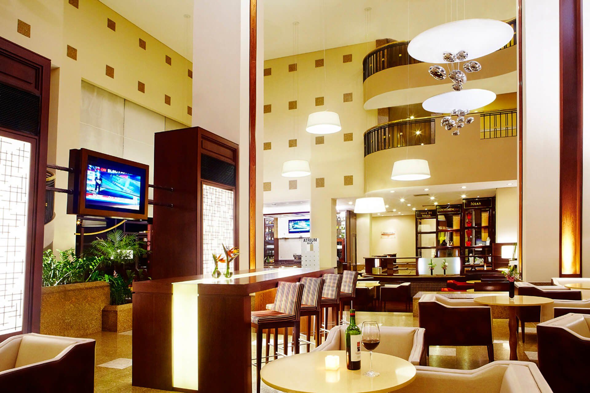 Atrium Bar - Marriott São Paulo Airport