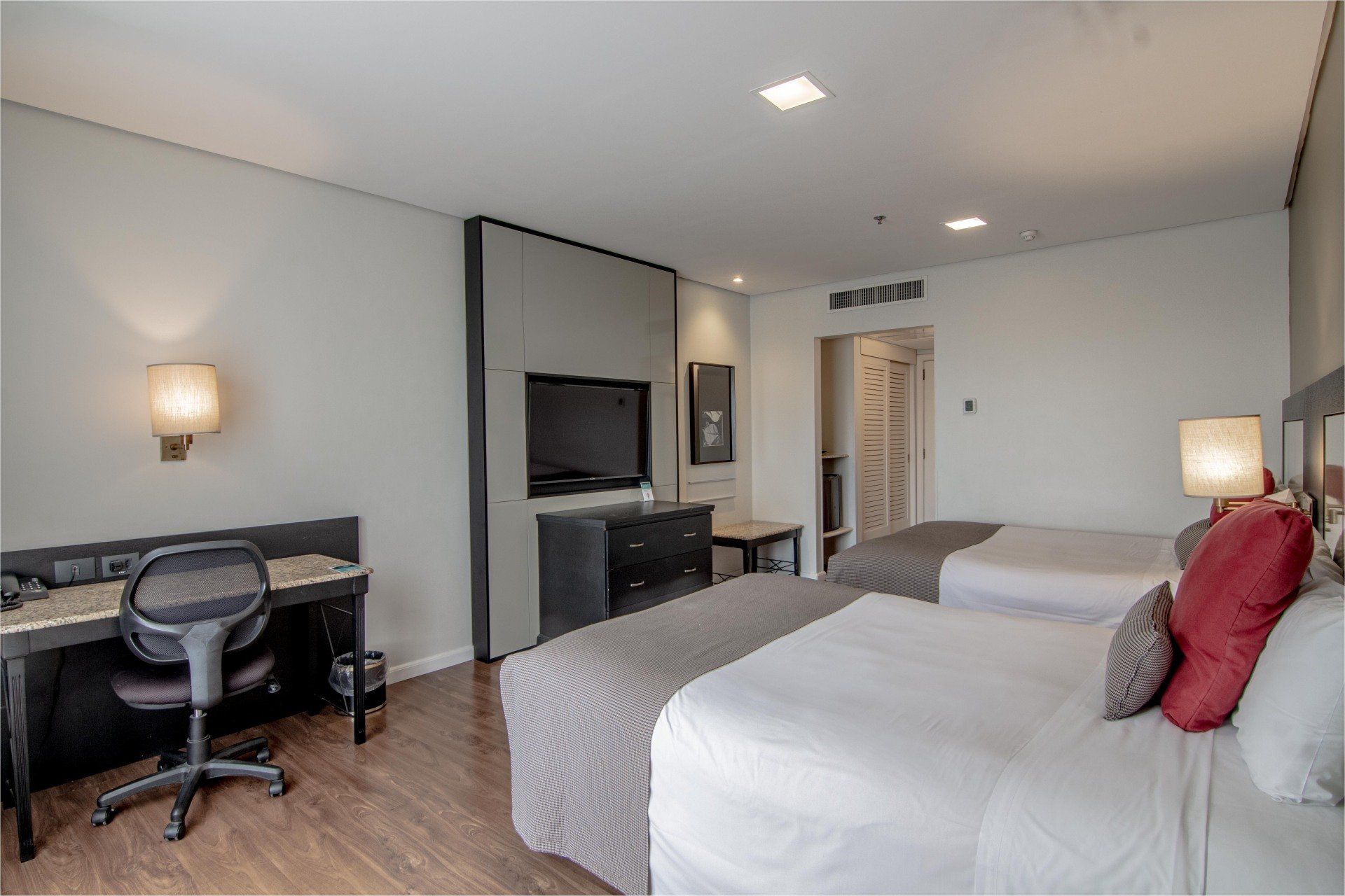 Luxo 2 camas de casal