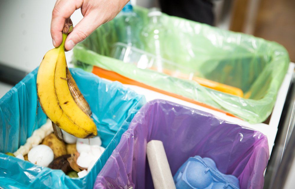 Separação de resíduos