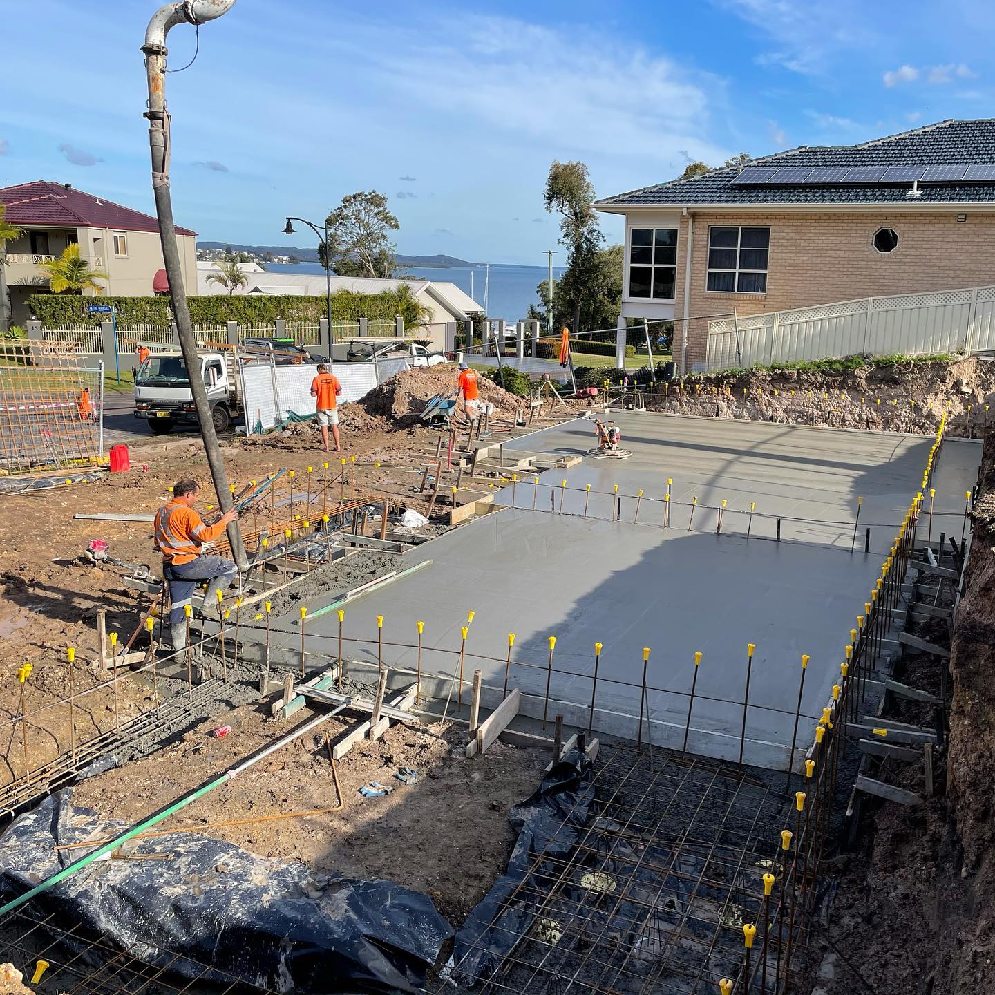 Slab Concrete Construction — Medowie, NSW — Coastcrete