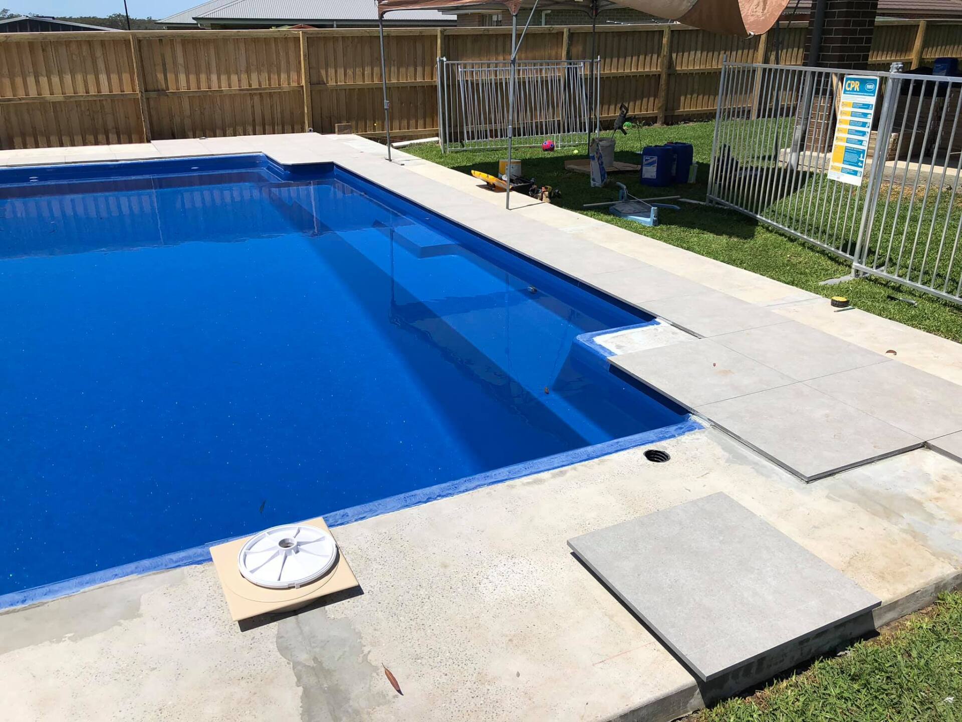 Pool Surround Installation — Medowie, NSW — Coastcrete