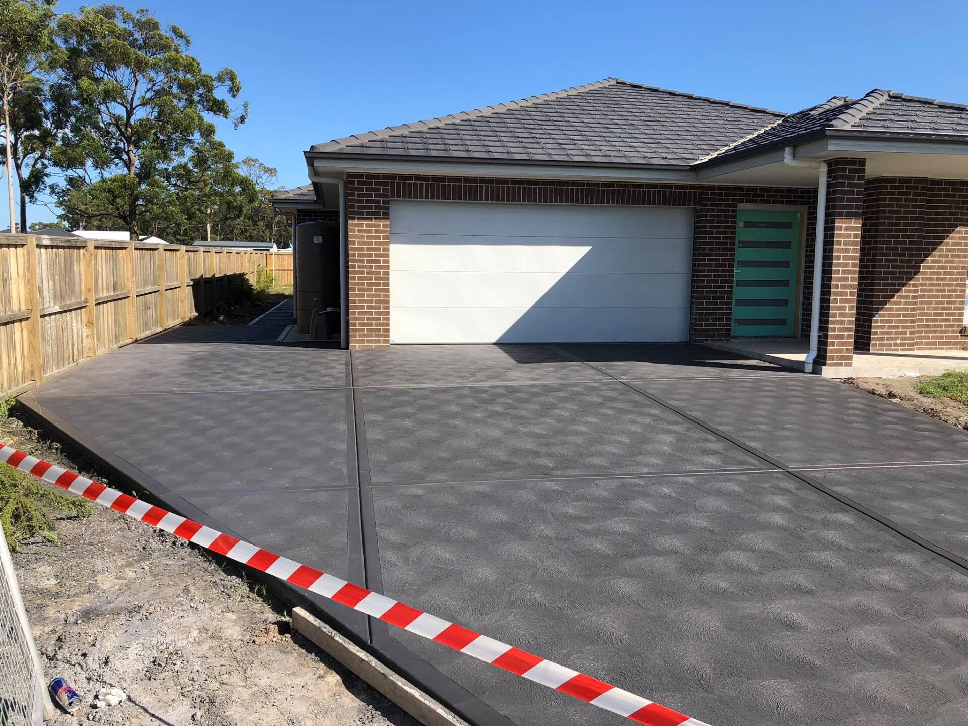 Residential Driveway — Medowie, NSW — Coastcrete