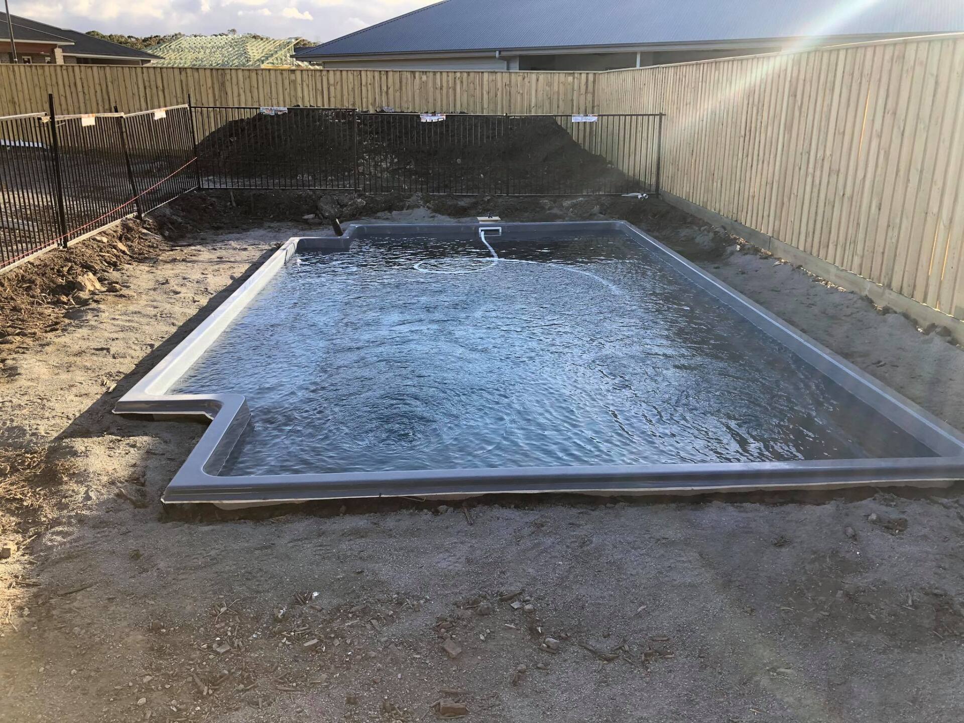 Before Installing Pool Surrounds — Medowie, NSW — Coastcrete