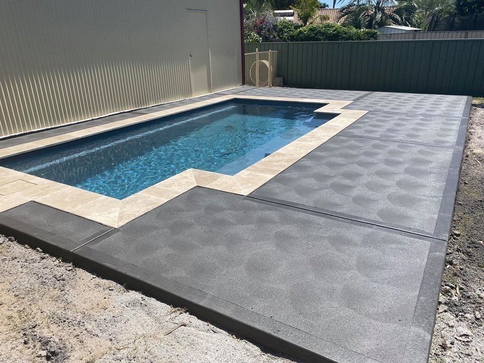 Pool with Concrete Surrounds — Medowie, NSW — Coastcrete