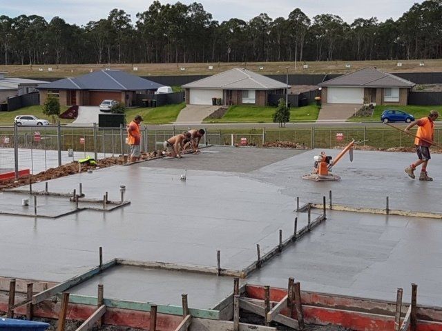 Residential Slab Construction — Medowie, NSW — Coastcrete