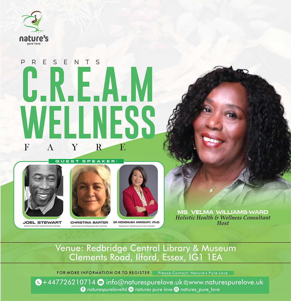 C.R.E.A.M wellness summit poster