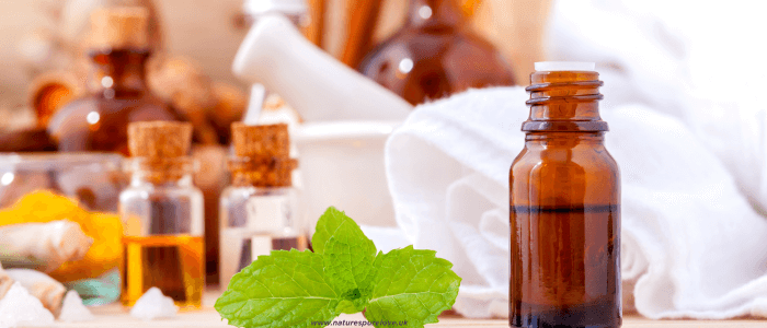 Picture of an essential oil used for aromatherapy