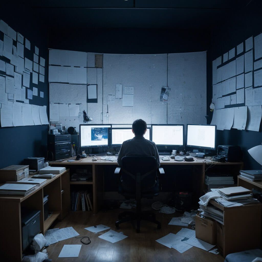 Dis-organised workspace