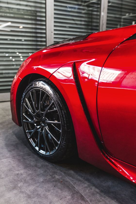 red sports car