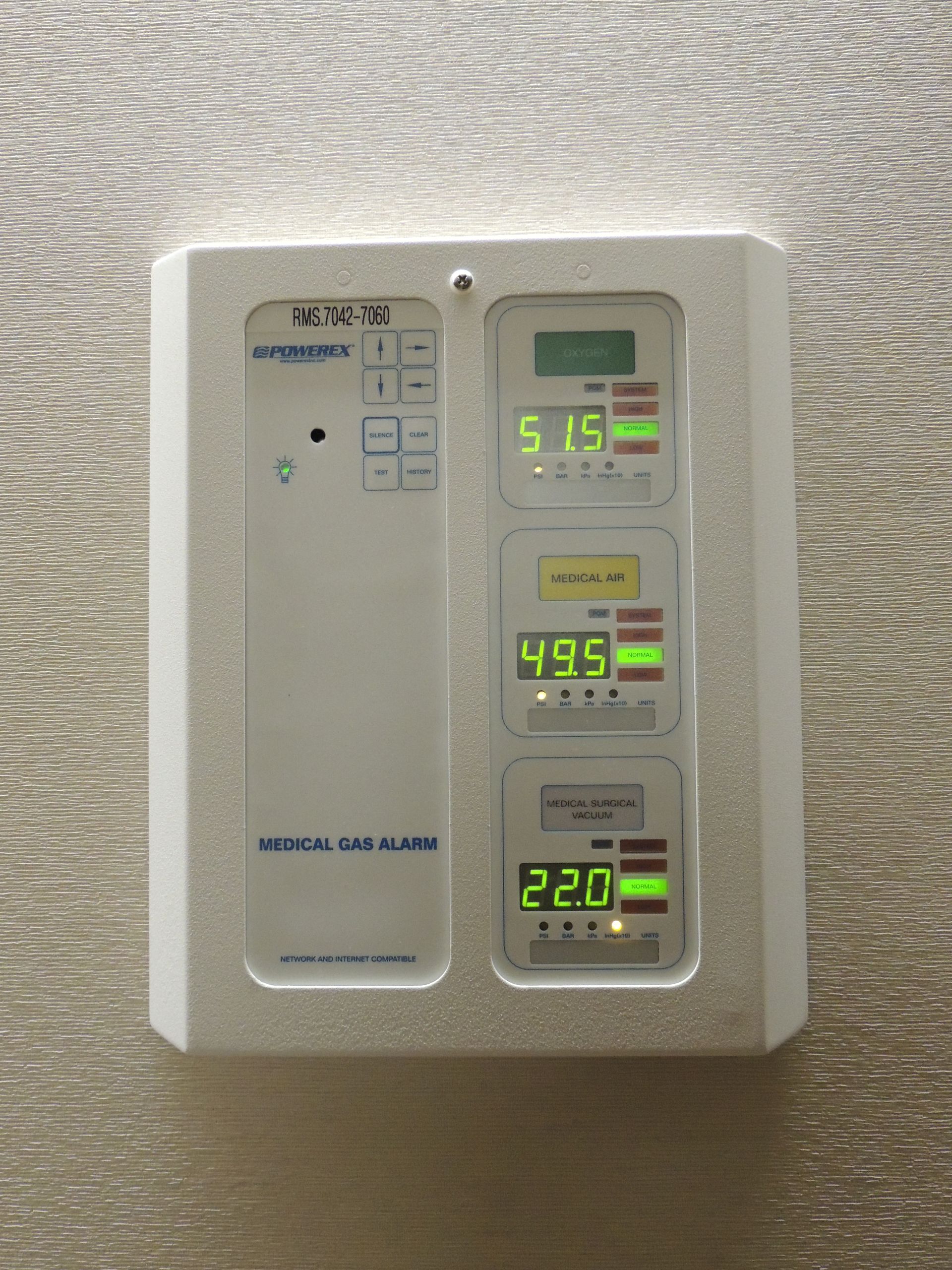 A white box with a display that says ' impossible ' on it