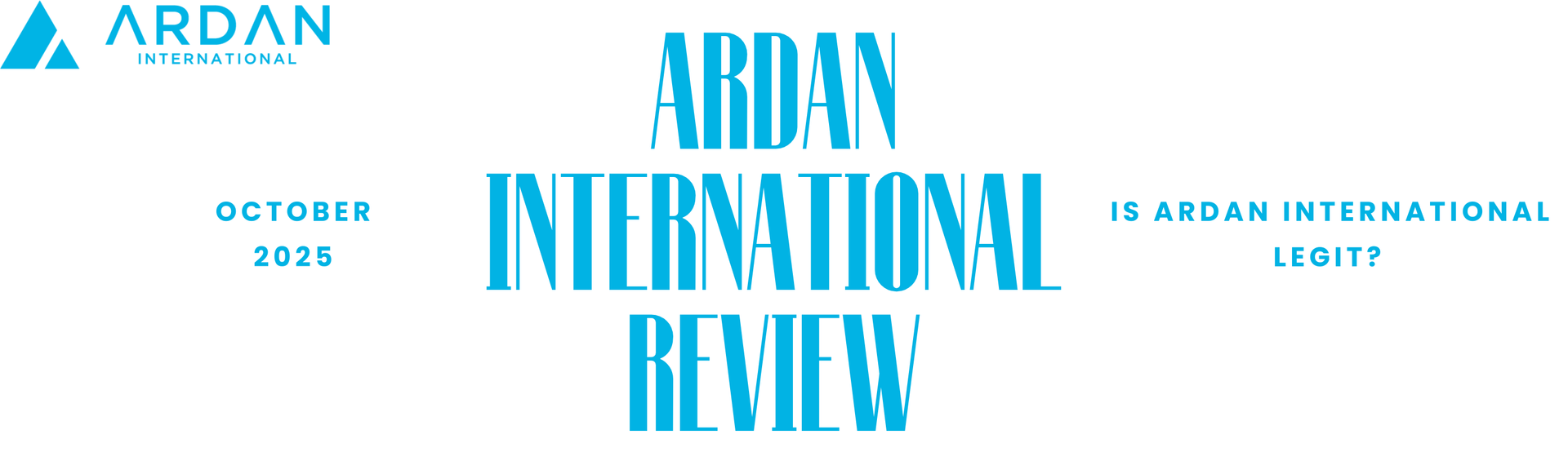 ARDAN INTERNATIONAL REVIEW - IS ARDAN INTERNATIONAL LEGIT?