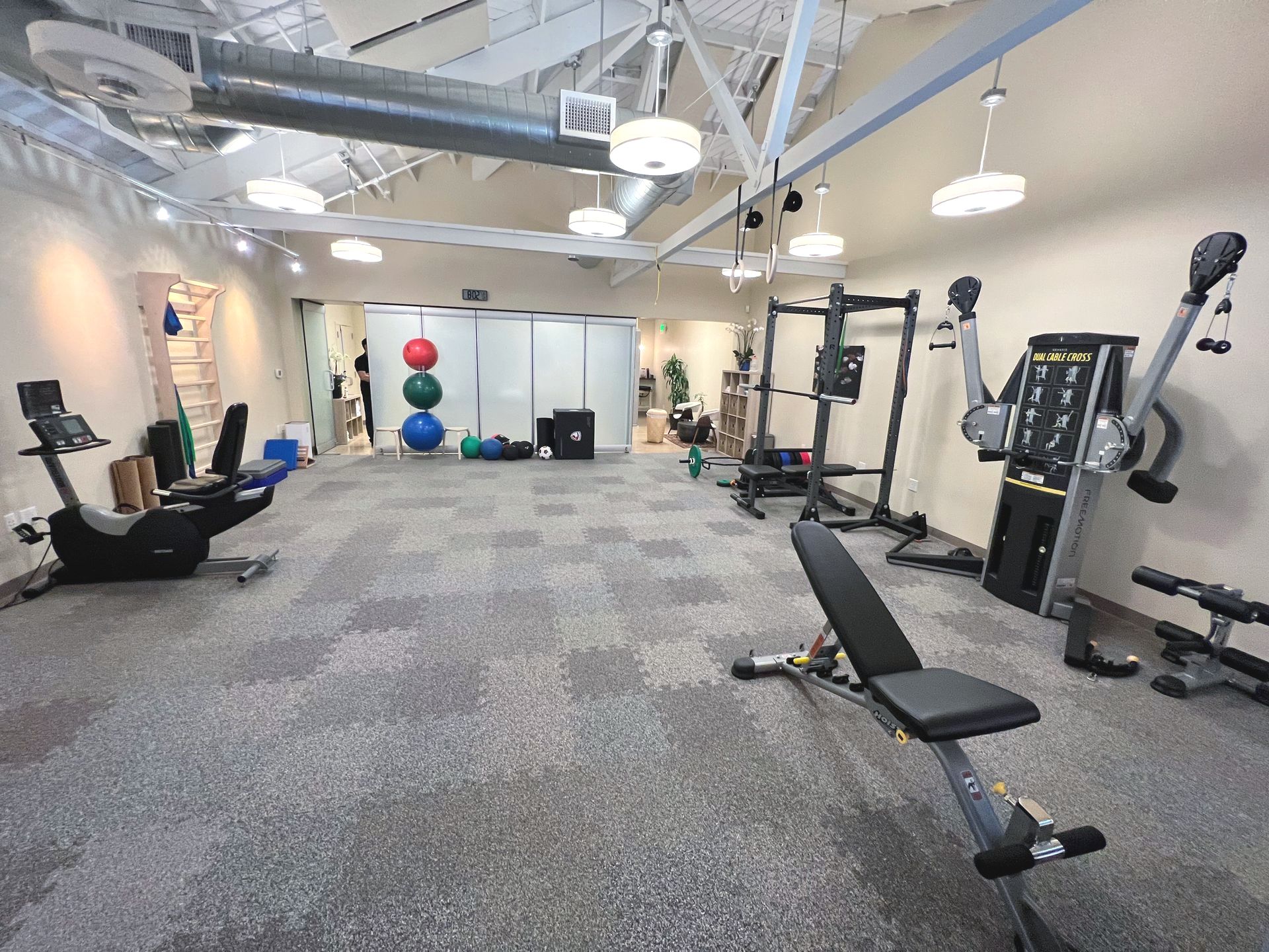 therapy area at Alpine Physical Therapy and Fitness