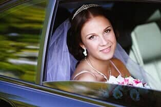 Woman getting married - Limousine Service in New Port Richey, FL