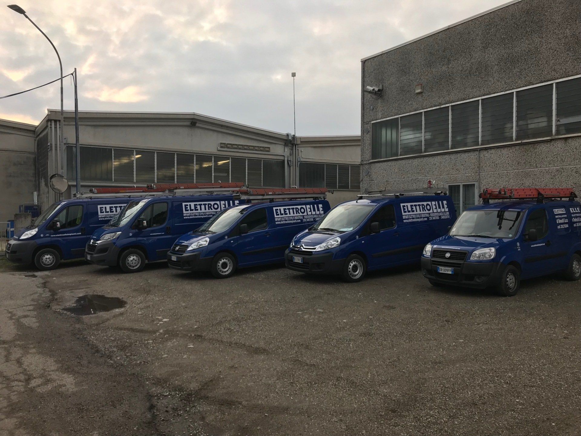 furgoni utilizzati per il pronto intervento