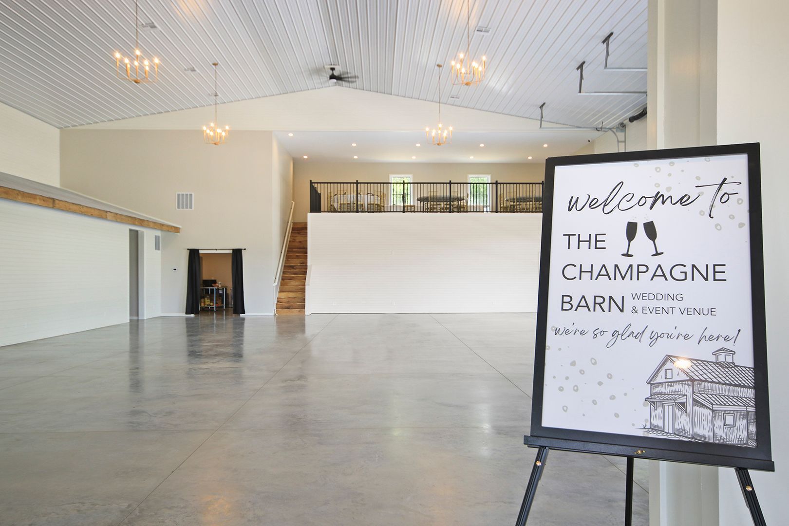 The Champagne Barn Would Be Proud to Welcome Your Wedding or Private Event in Harrisburg, MO.