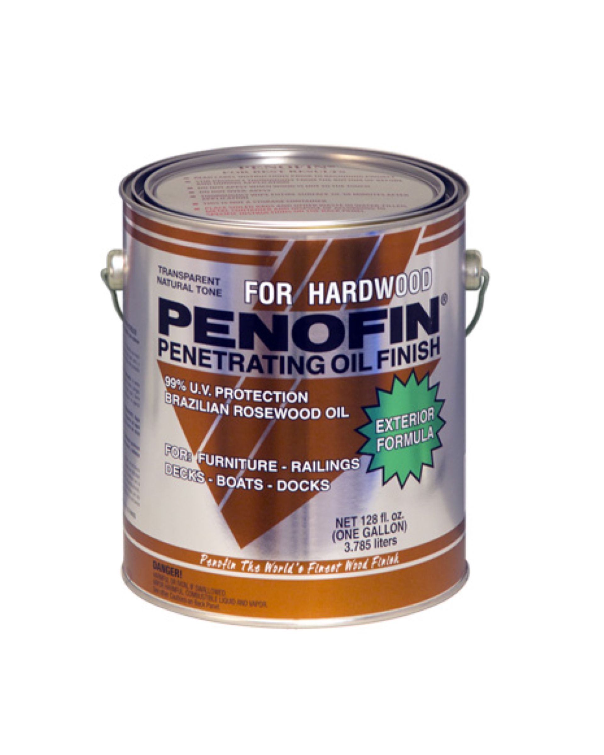 A can of penofin penetrating oil finish for hardwood