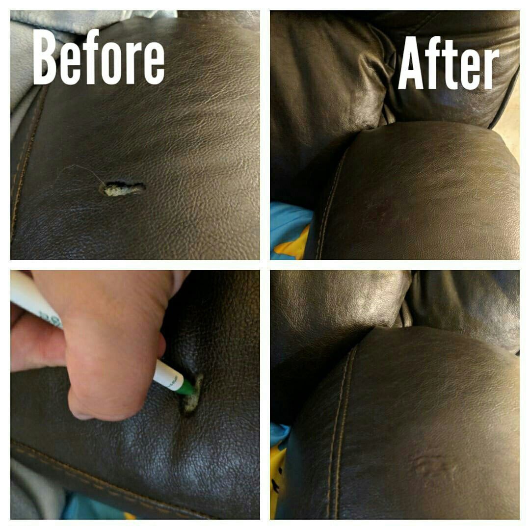 Before And After Sofa - Park Hills, KY - Zuhause Home Furniture Repair LLC