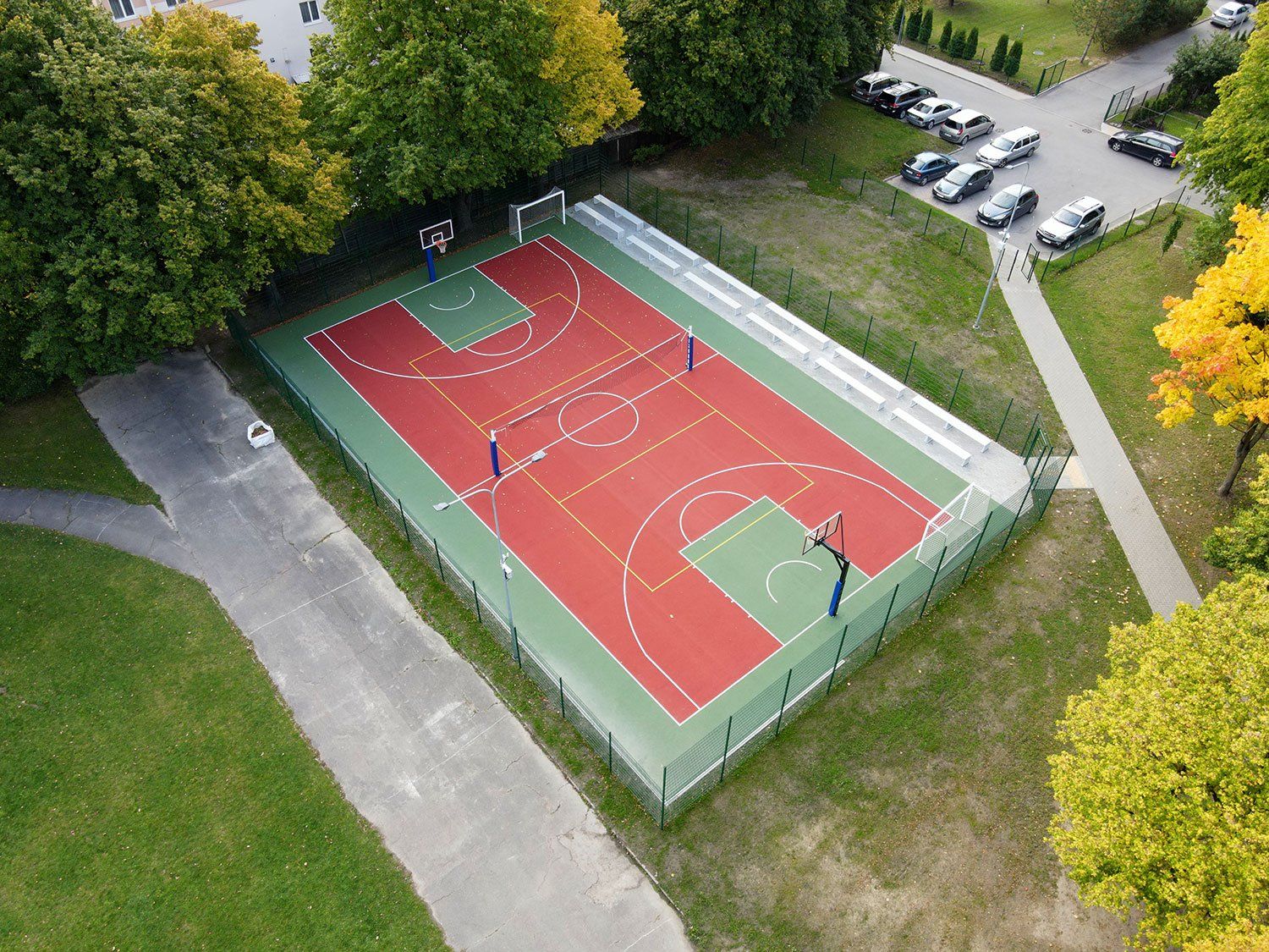 lauko žaidimų aikštelė