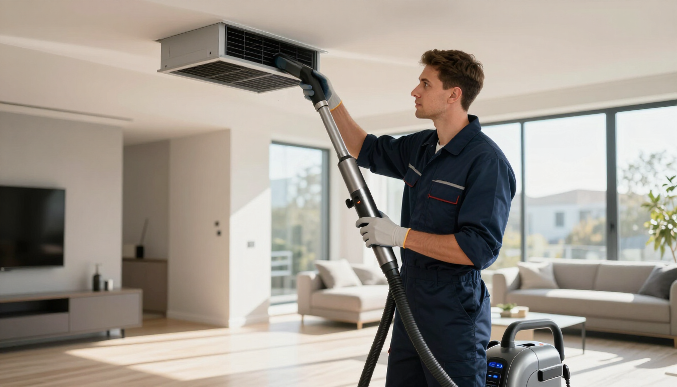 Professional home duct sanitization services in Washington DC.