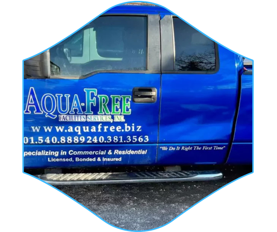 aquafree facilities maintenance company truck