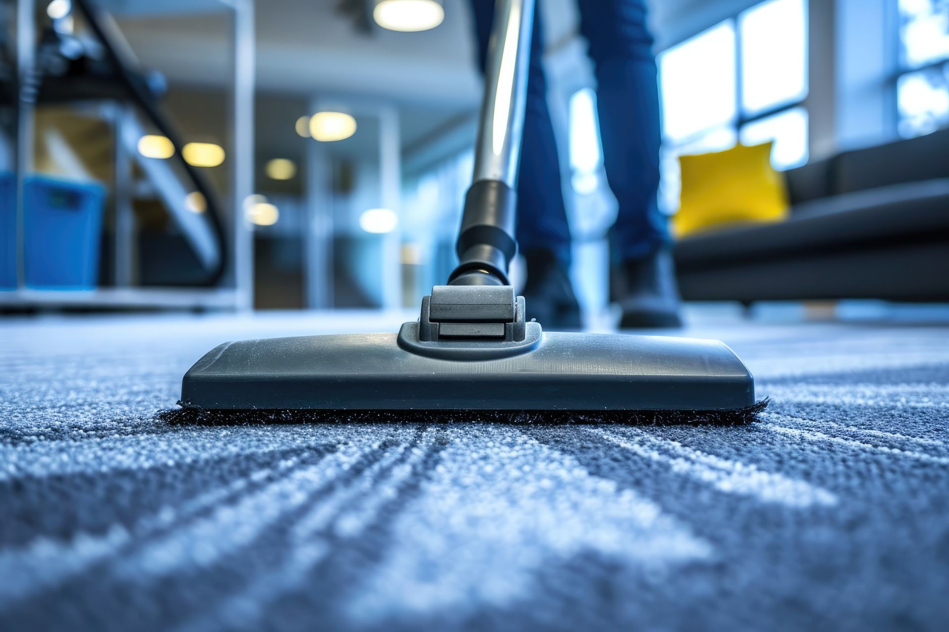office cleaning company offers commercial carpet cleaning services