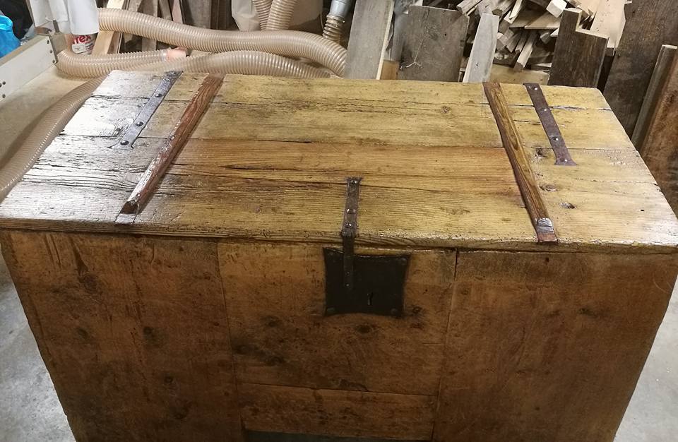 frontale cassettone restaurato