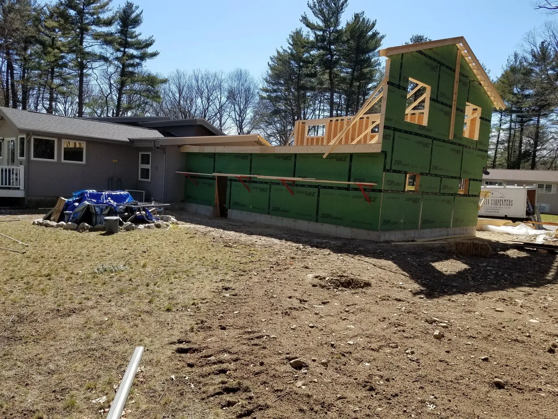 Modern House Construction — North Brookfield, MA — Christian Carpenters