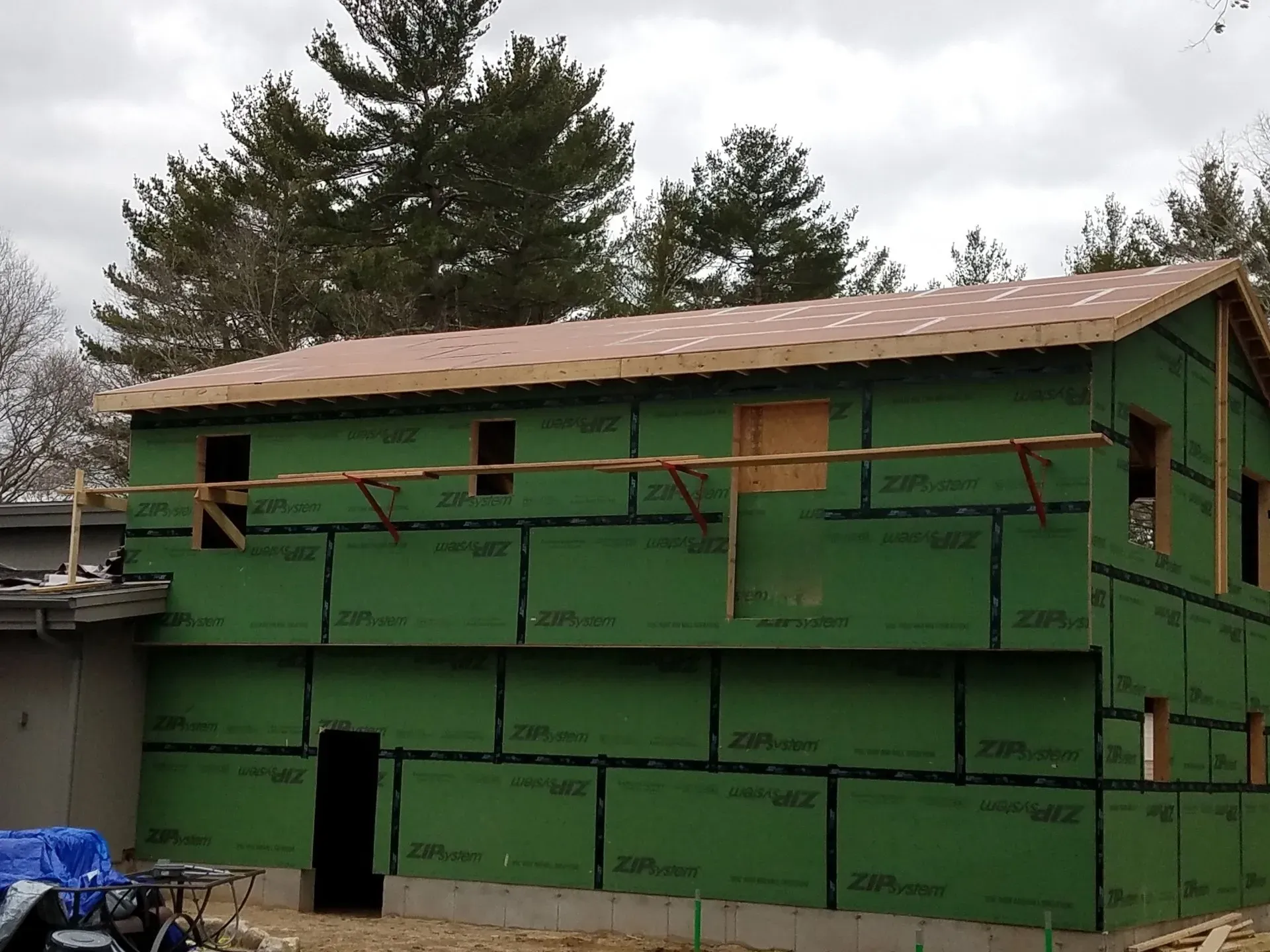 Big House Wall Renovation — North Brookfield, MA — Christian Carpenters