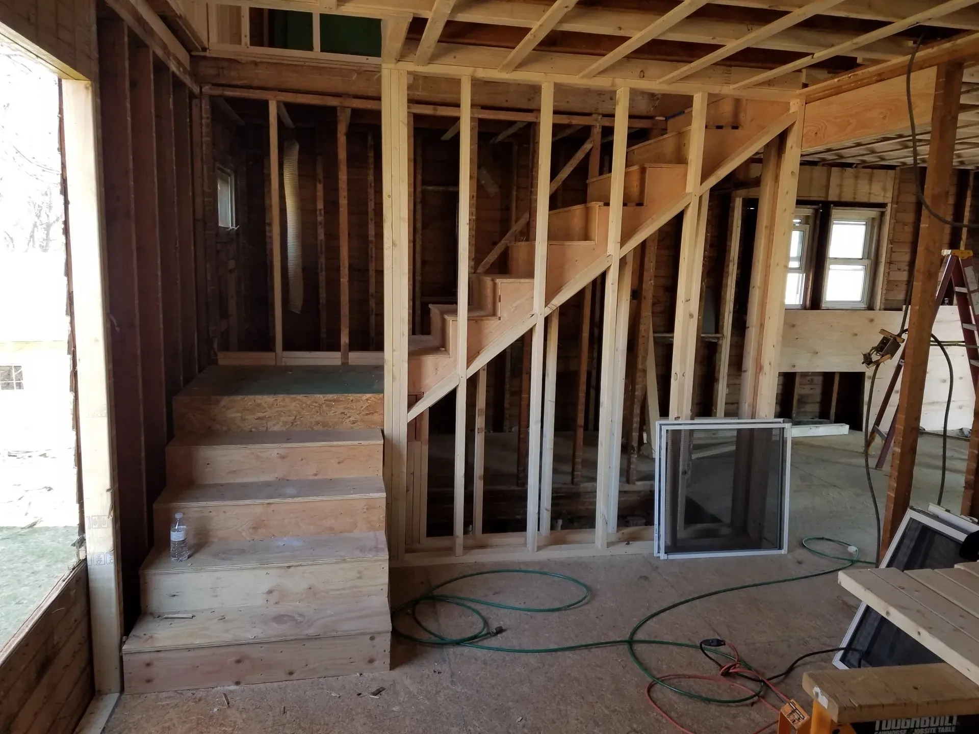 House Stairs — North Brookfield, MA — Christian Carpenters