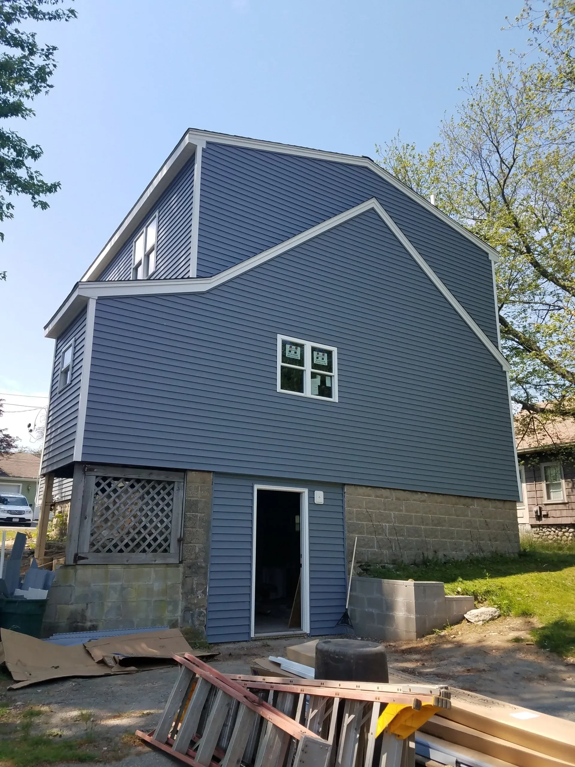 Big Blue House — North Brookfield, MA — Christian Carpenters