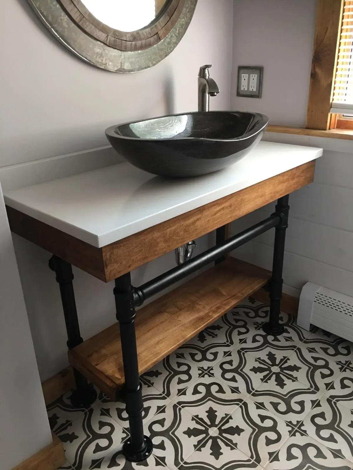 Modern Sink — North Brookfield, MA — Christian Carpenters