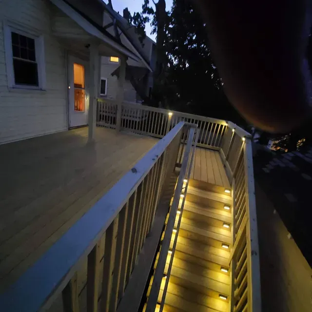 Custom Deck — North Brookfield, MA — Christian Carpenters