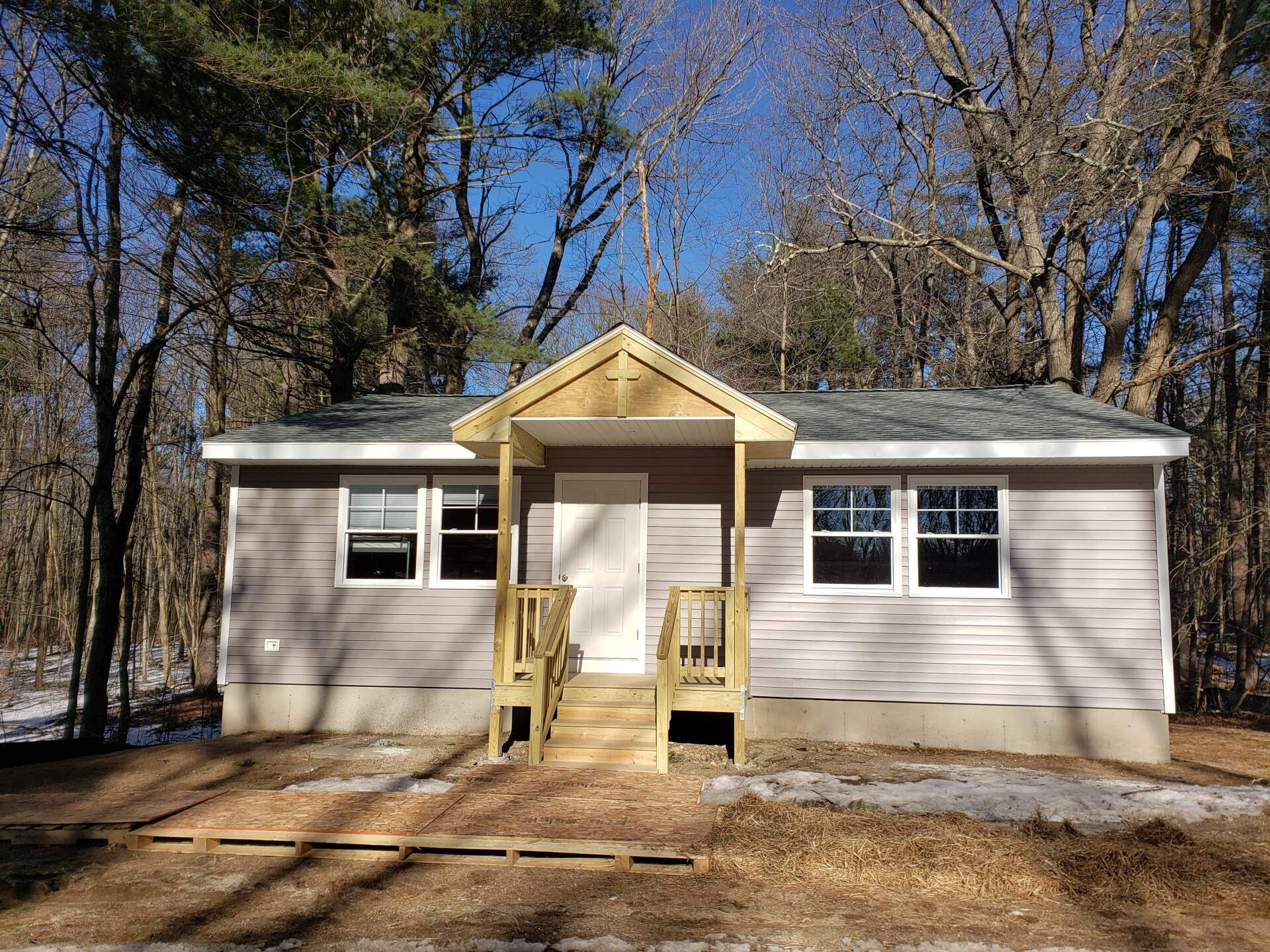 Door Patio Deck — North Brookfield, MA — Christian Carpenters