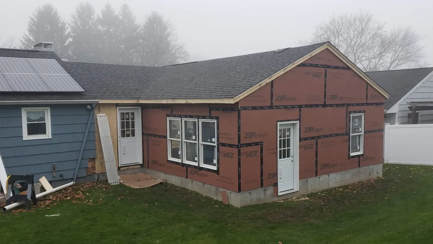 Exterior House Wall Renovation — North Brookfield, MA — Christian Carpenters