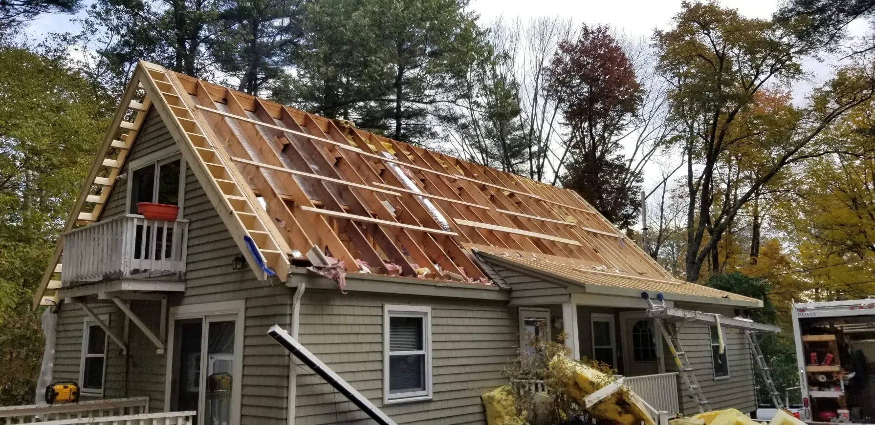 Roofing Construction — North Brookfield, MA — Christian Carpenters