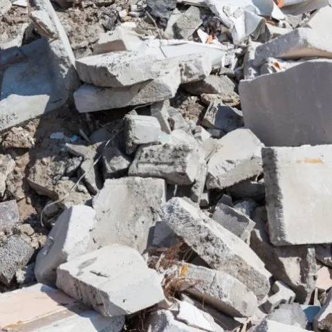 materiale edile di scarto