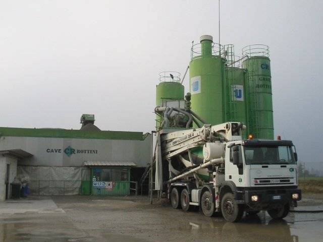 impianto per la produzione di calcestruzzo