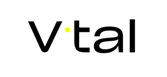 A palavra vital está escrita em letras pretas sobre fundo branco.