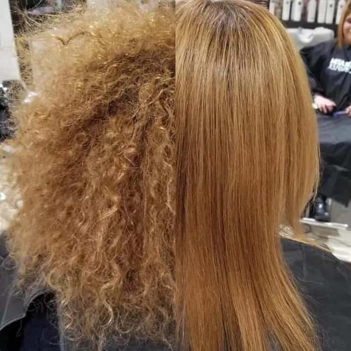 Non-Chemical Straightening — Geilston Bay, TAS — Paridizo Hair & Beauty