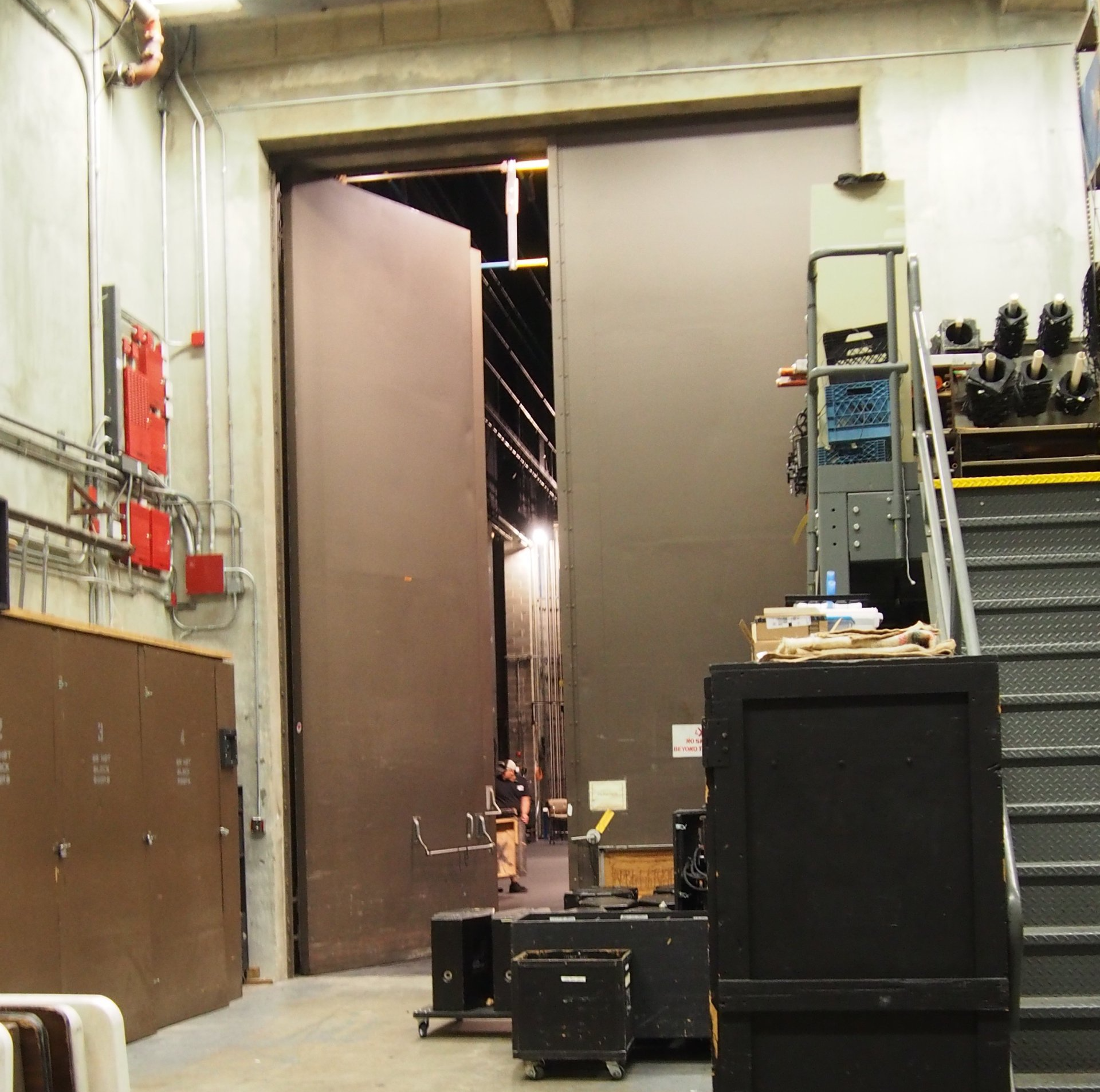 Model DS4-50F Large Pair of Acoustical Doors (Backstage)